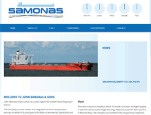 Tablet Screenshot of johnsamonas.com